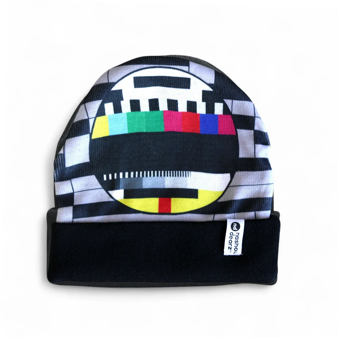 Kharej Al Khedma خارج الخدمة Print + Embroidered Beanie