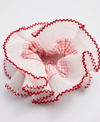 Plisse picnic Scrunchie