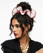 Plisse picnic Scrunchie