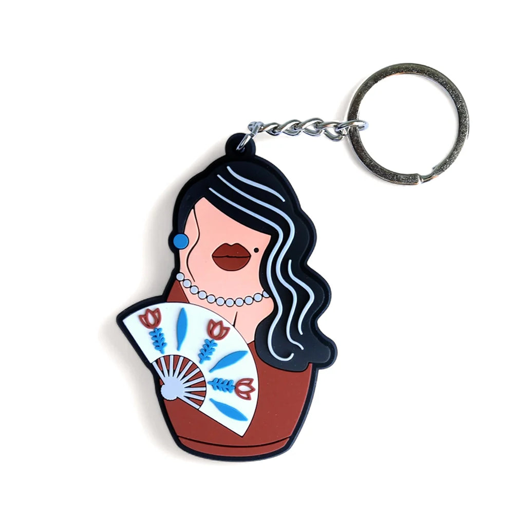 Em El Nash Rubber Keychain