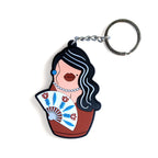 Em El Nash Rubber Keychain