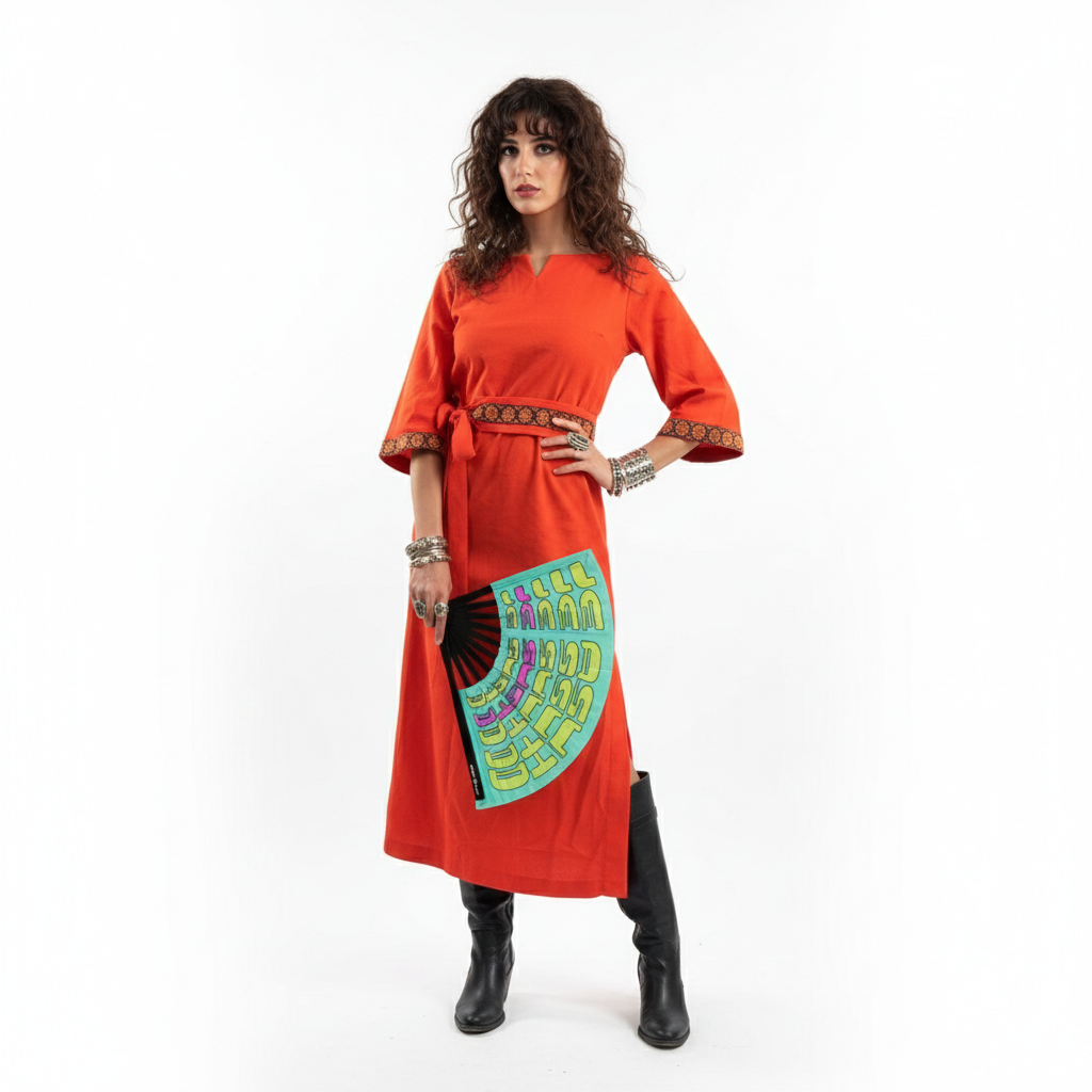 JE SUIS ASHTA Nashou Dearz X Kawkab Ashta Hand Fan