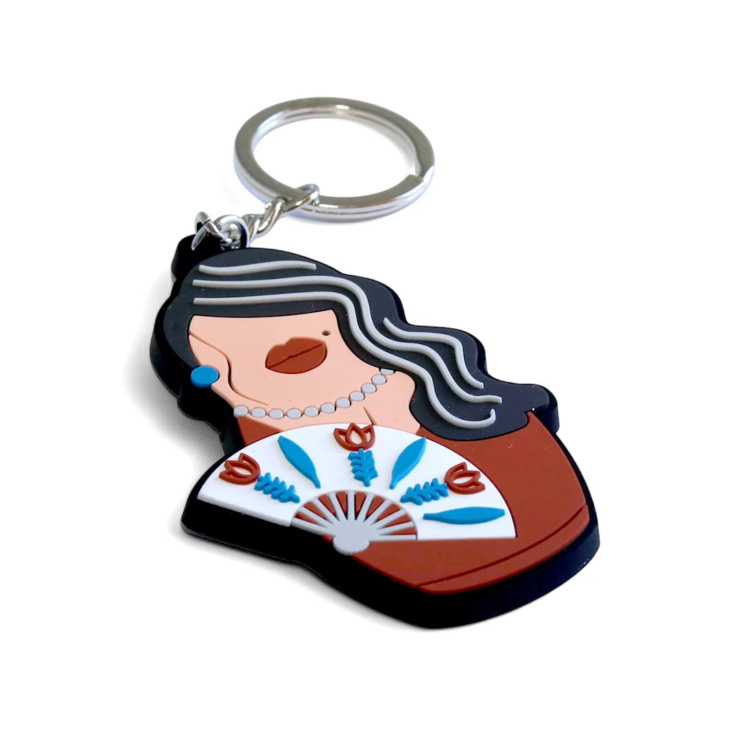 Em El Nash Rubber Keychain