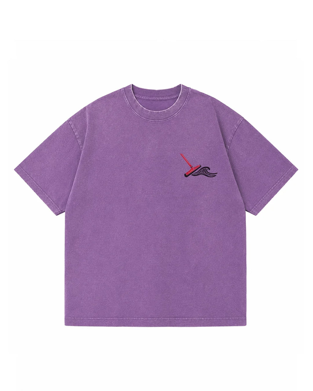 Shtof شطوف Purple Washed Tshirt
