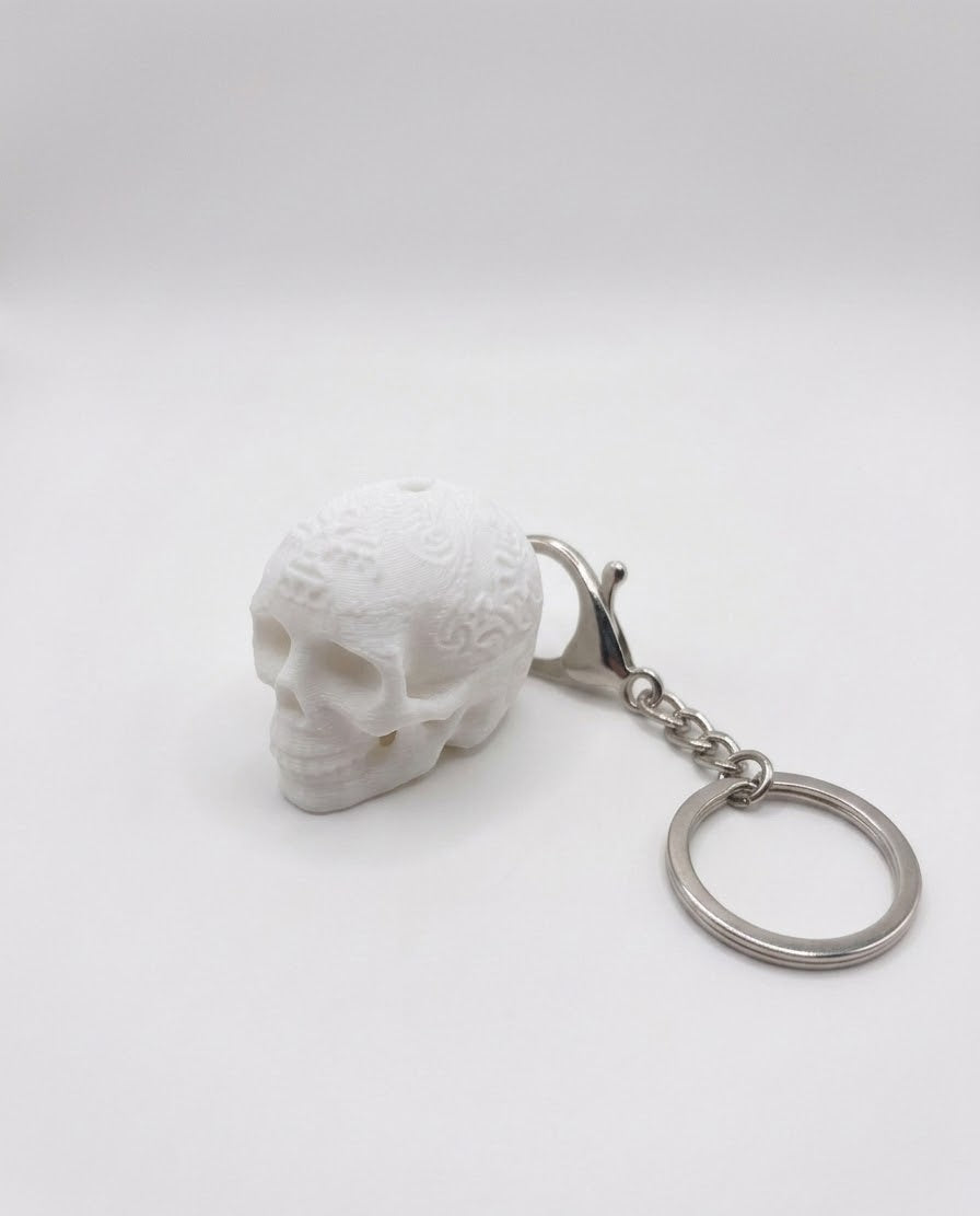 Sugar skull keychain